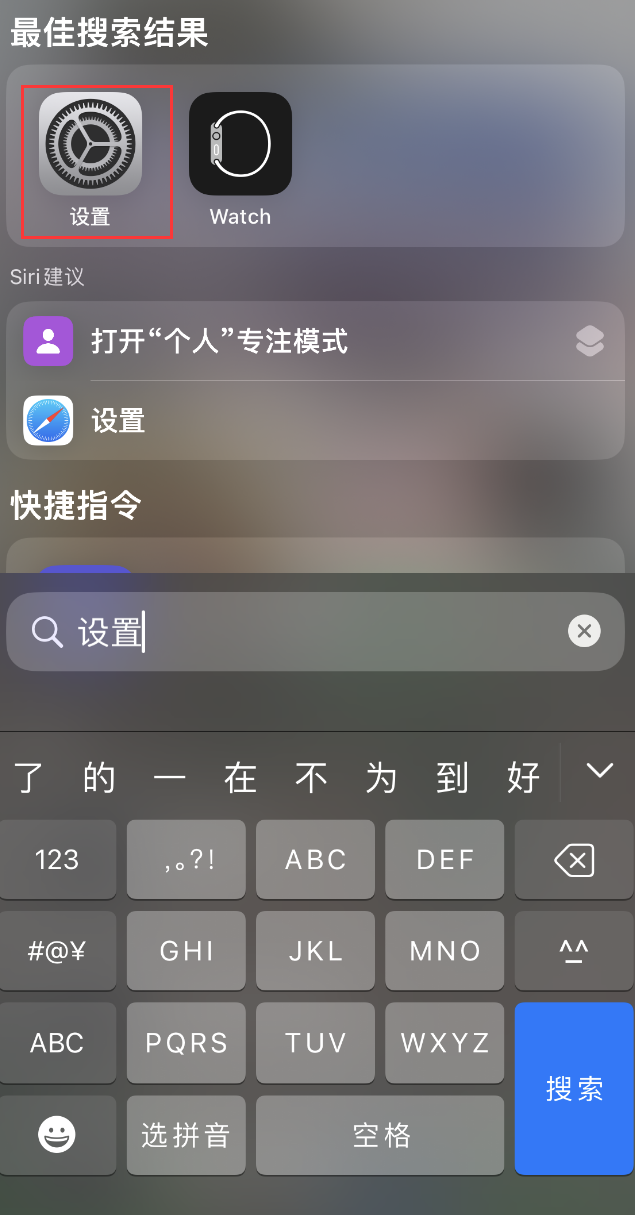 泽普苹果手机维修分享：iPhone 找不到“设置”或“App Store”怎么办？ 