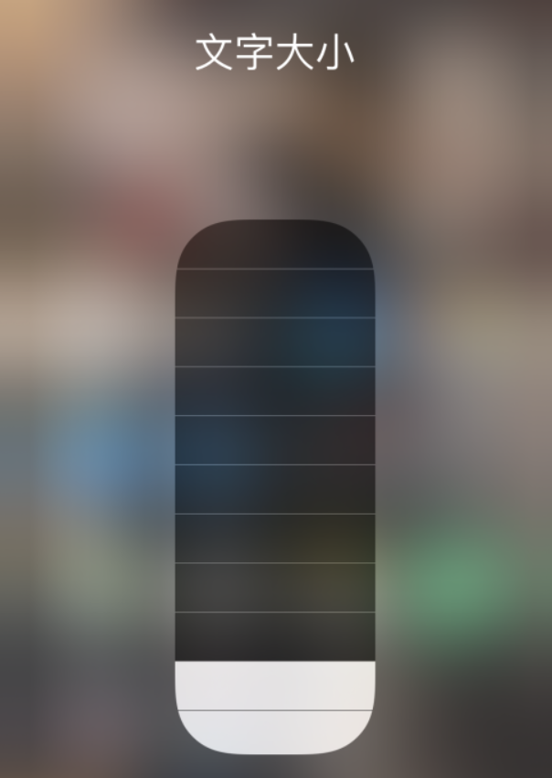 泽普苹果手机维修分享小技巧：在 iPhone 控制中心快速调节字体大小 