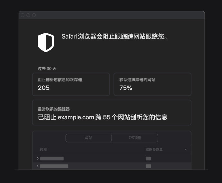 泽普苹果手机维修分享如何在 Safari 浏览器中查看和打开隐私报告 